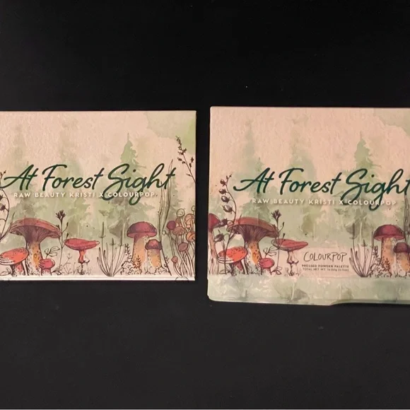 ColourPop Raw Beauty Kristi Eyeshadow Palette At Forest Sight - Like New w Box - Picture 4 of 4